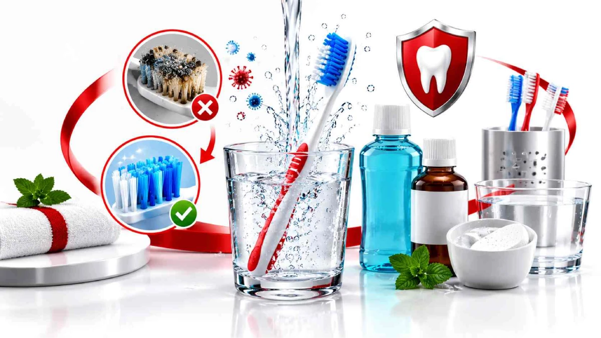How to Clean your Toothbrush