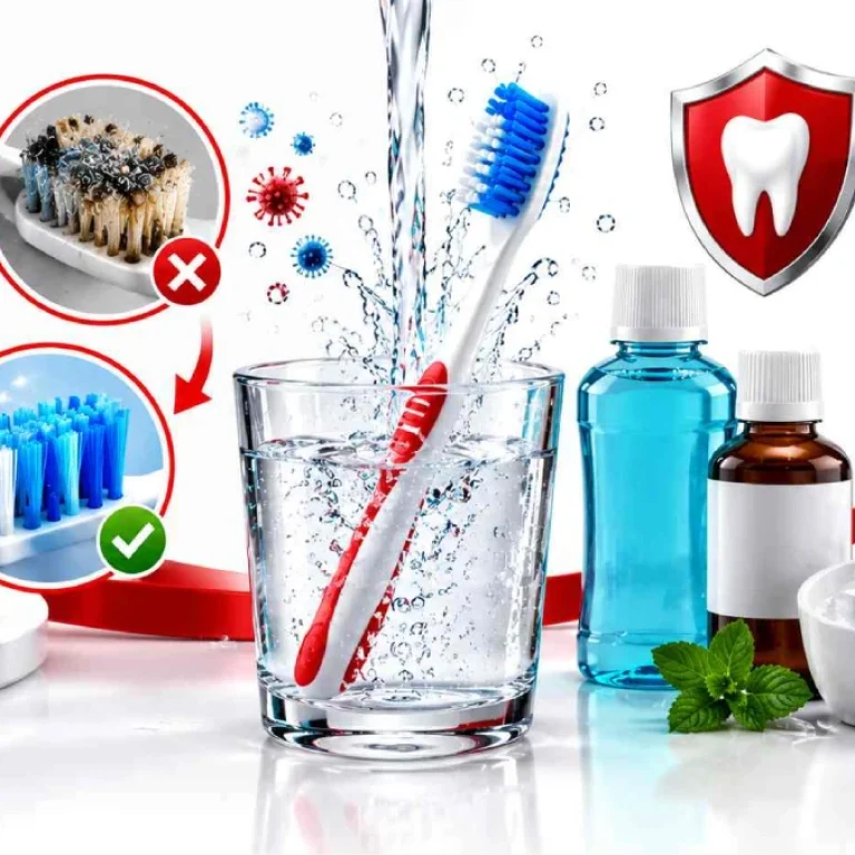 How to Clean your Toothbrush